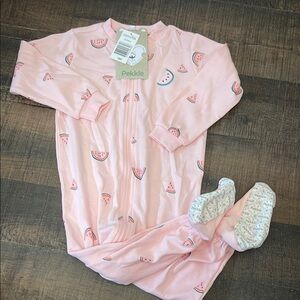 NEW Pekkle size 18 months watermelon sleeper